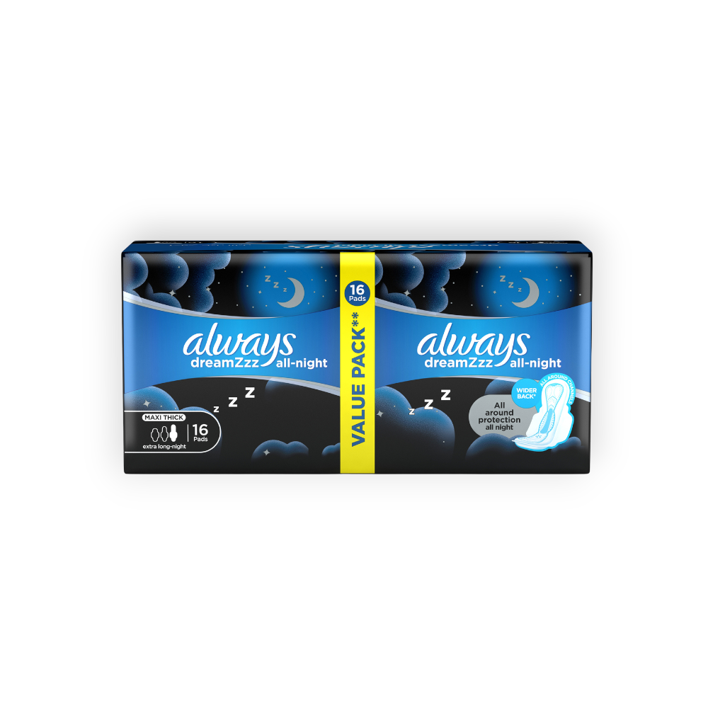 ALWAYS DREAM MAXI THICK EXTRA LONG-NIGHT 16Piece