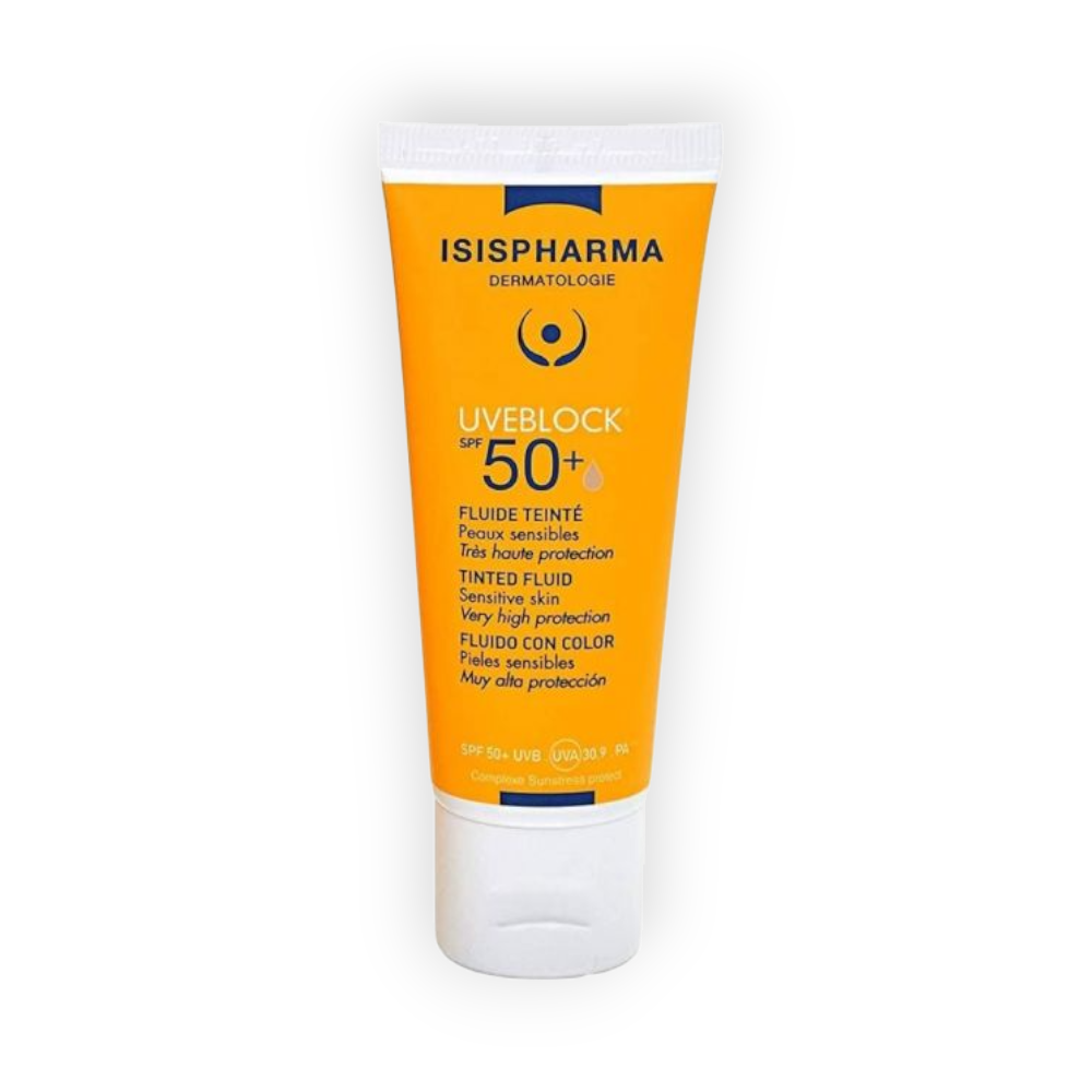 ISIS UVEBLOCK SPF50+ DRY TOUCH CLAIRE TINTED 40ML