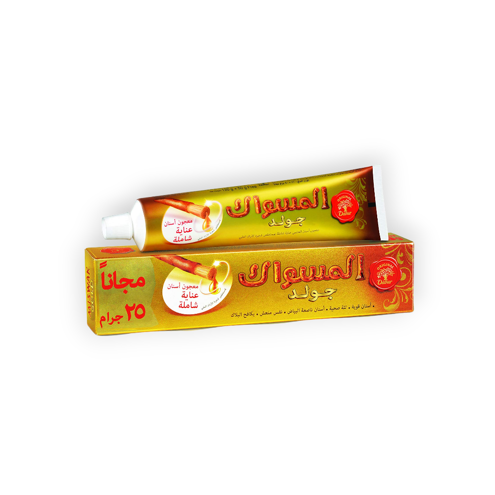 DABUR AL MISWAK GOLD TOOTHPASTE 30ML