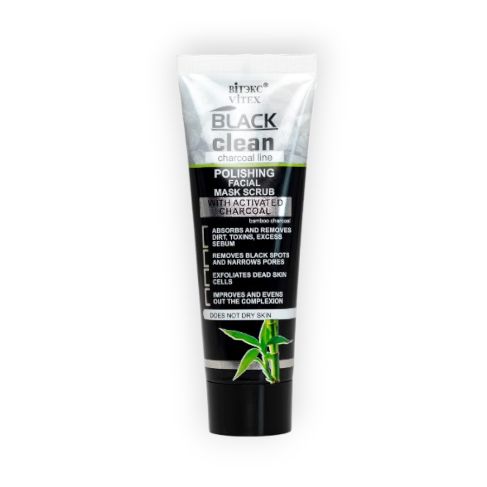 BLACK CLEAN POLISHING FACIAL MASK SCRUB 75ML