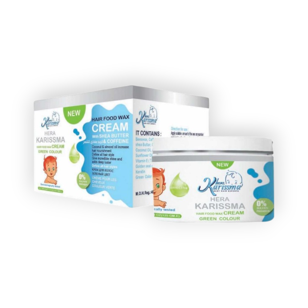 KARISSMA CR GREEN COLOUR FOOD WAX 250 GM