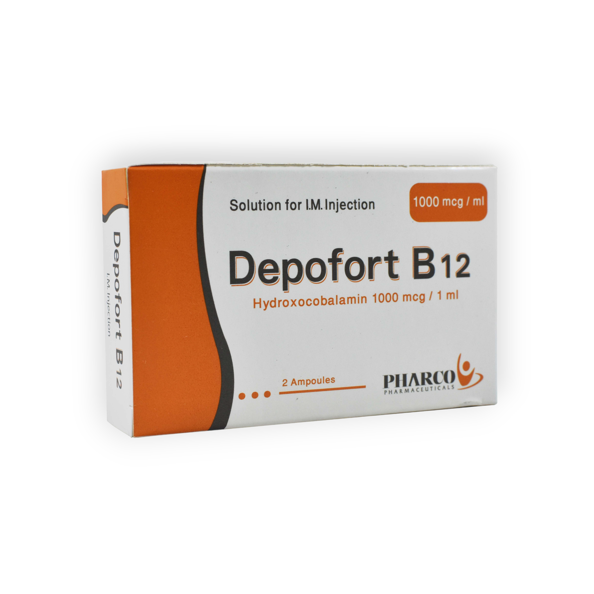 DEPOFORT B12 2  AMPULES