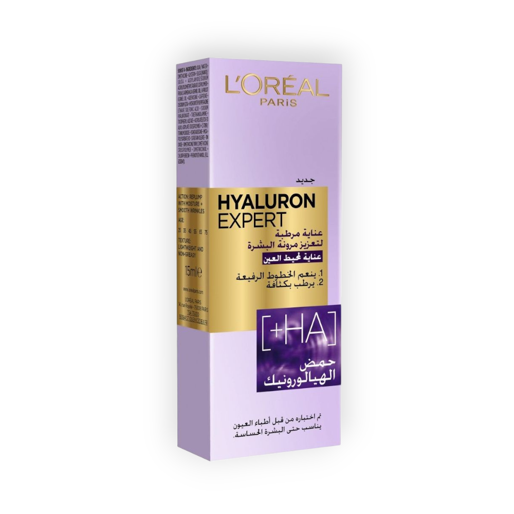 LOREAL HYALURON EXPERT EYE CREAM 15ML