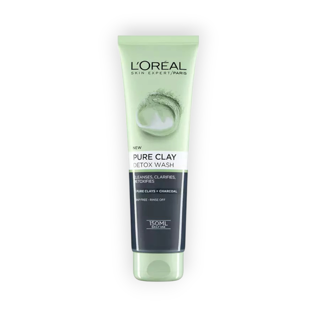 LOREAL PURE CLAY 3PURE CLAYS+CHARCOAL 150ML