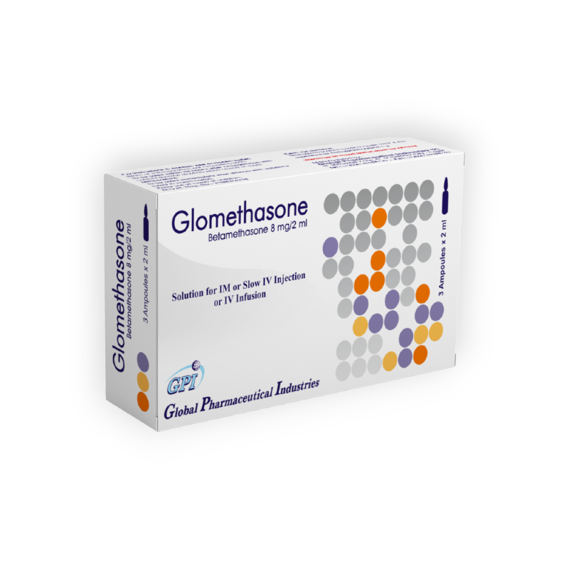 GLOMETHASONE 8MG 3AMP 2ML