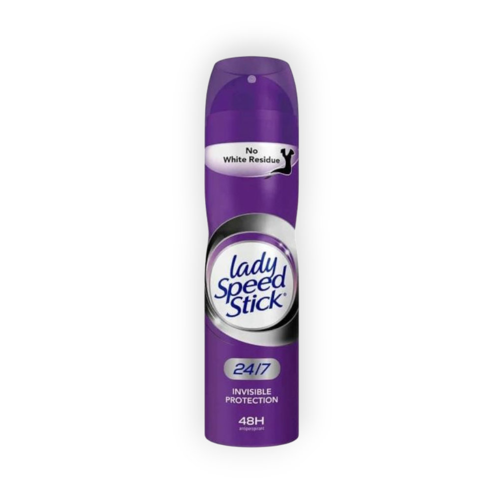LADY SPEED STICK INVISIBLE PROTECTION SPRAY 150ML