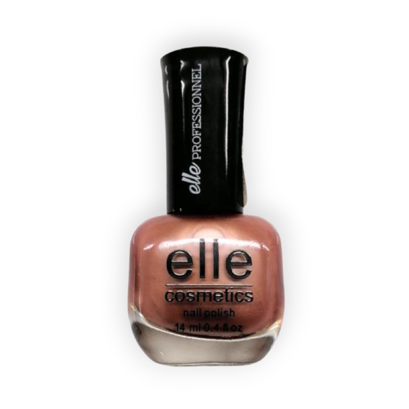 ELLE NAIL POLISH 14 ML 908 FALSE BLACK