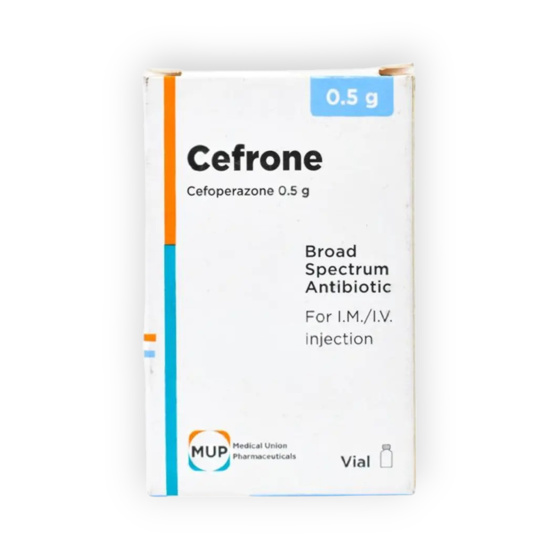 CEFRONE 500 MG I.M / I.V  VIAL