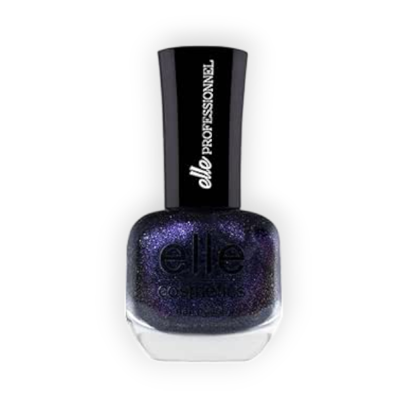ELLE NAIL POLISH 14 ML 910 FALSE BLACK