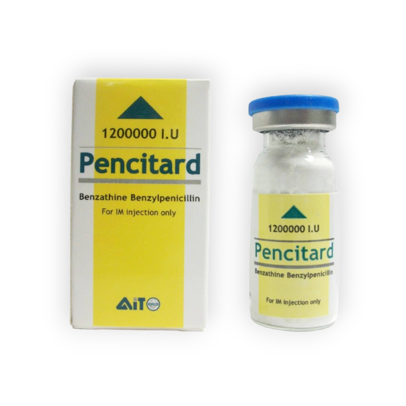 PENCITARD 1200000 U 1 VIAL