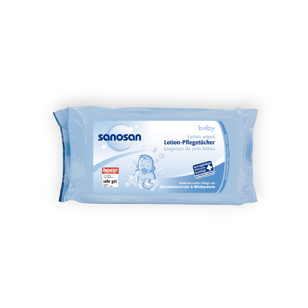 SANOSAN BABY WIPES SENS. 64 WIPES