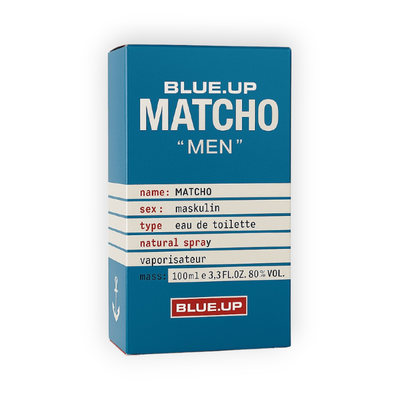 BLUE UP DE TOILETTE MATCHO DIARY 100ML