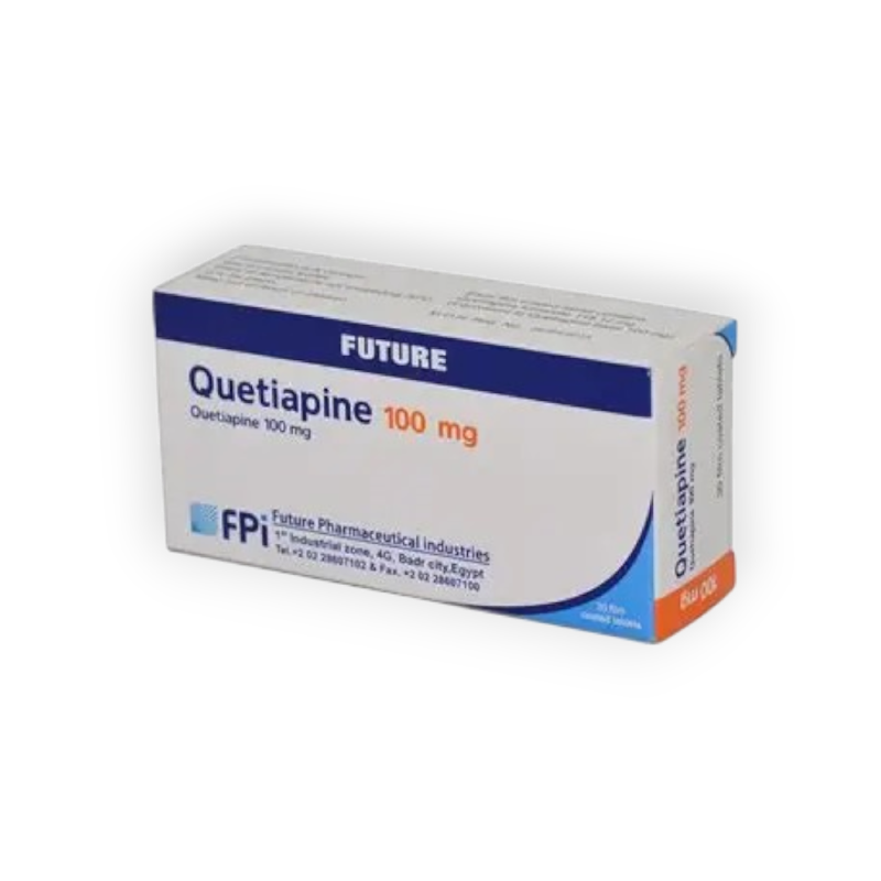 QUETIAPINE 100 MG 30 TABLET