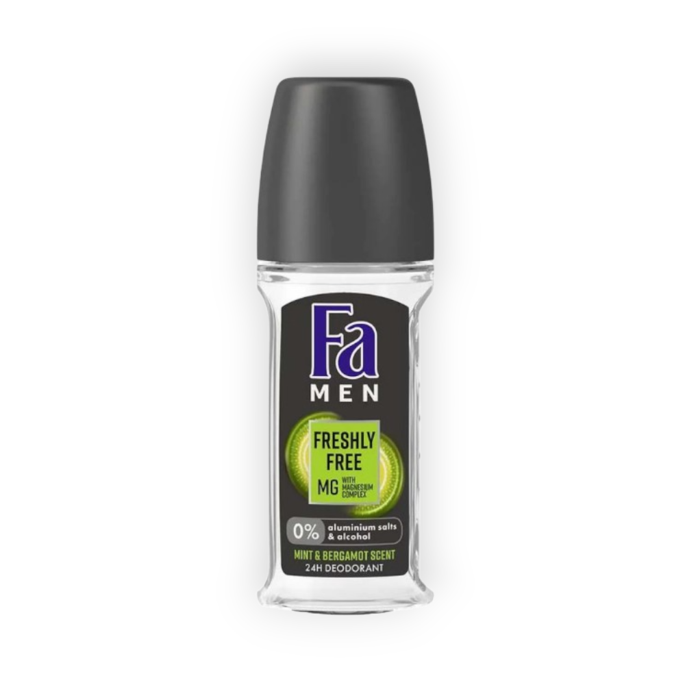 FA ROLL ON MEN MINT&BERGAMOT SCENT 50ML