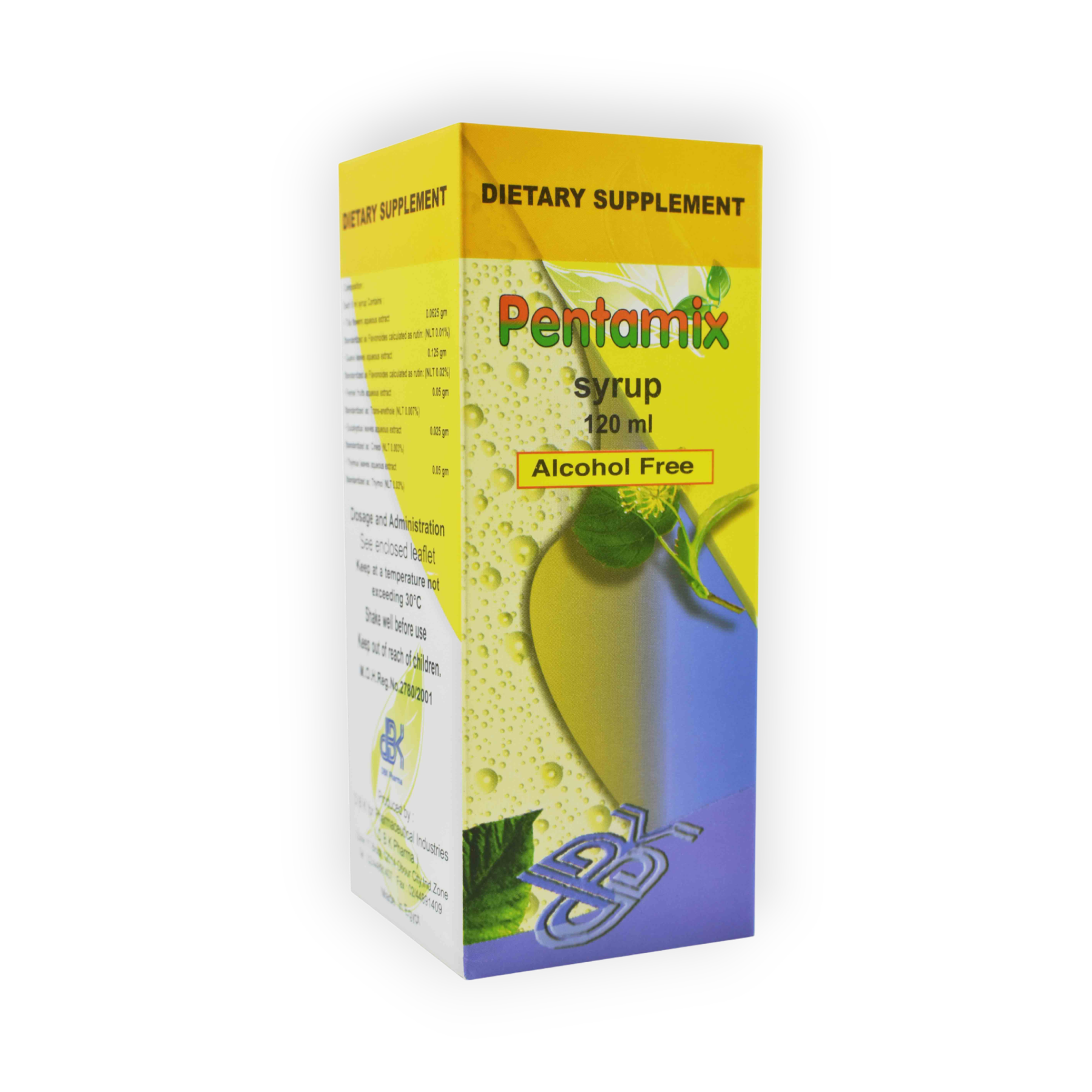 PENTAMIX SYRUP 120 ML