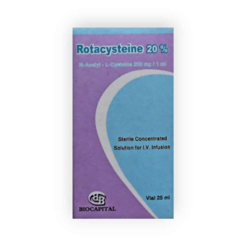 ROTACYSTENE 20% SOLUTION I.V INFUSION 25 ML