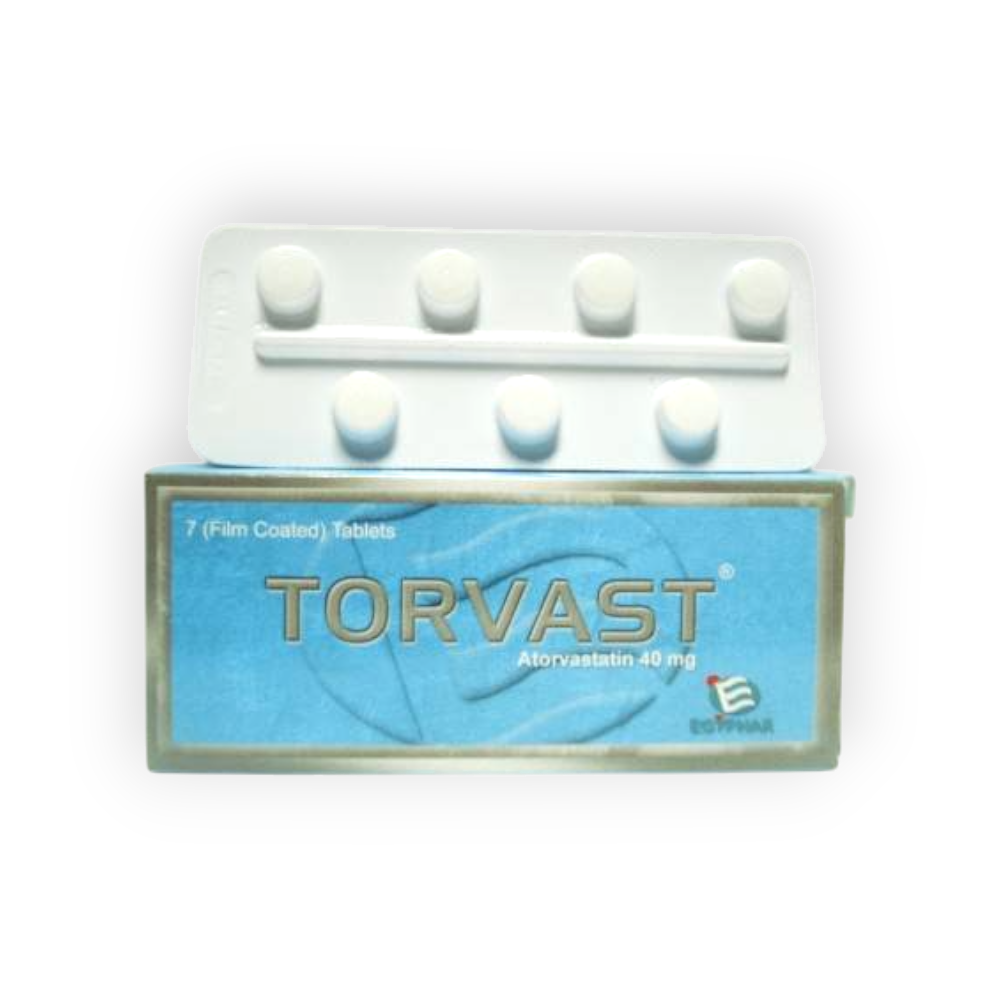 TORVAST 40 MG 7 TABLET
