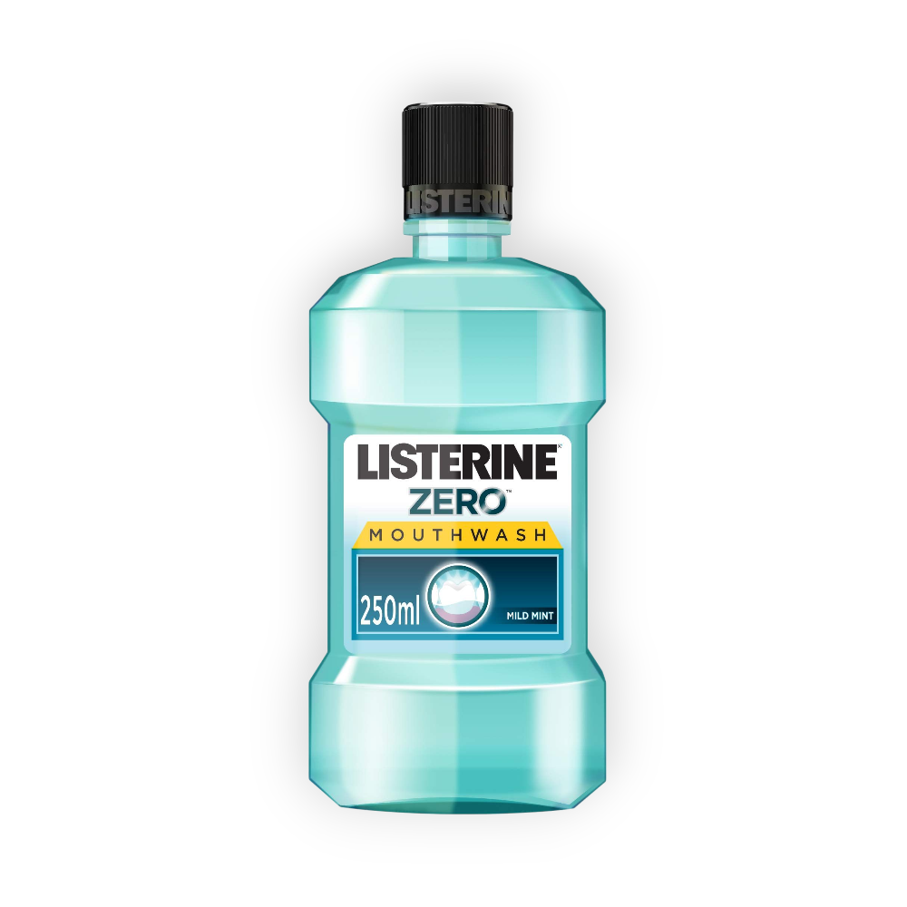 LISTERINE ZERO MOUTH WASH 250ML
