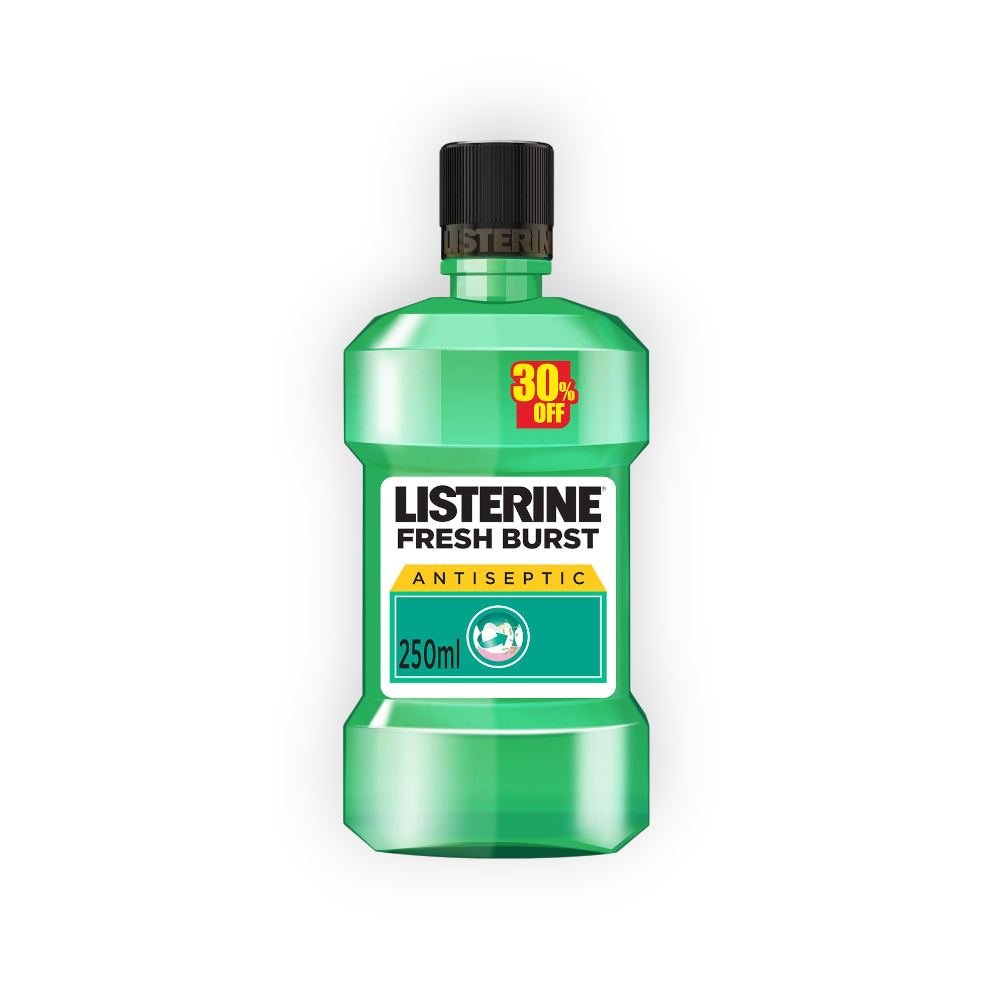 LISTERINE FRESH BURST 30% OFFER 250 ML