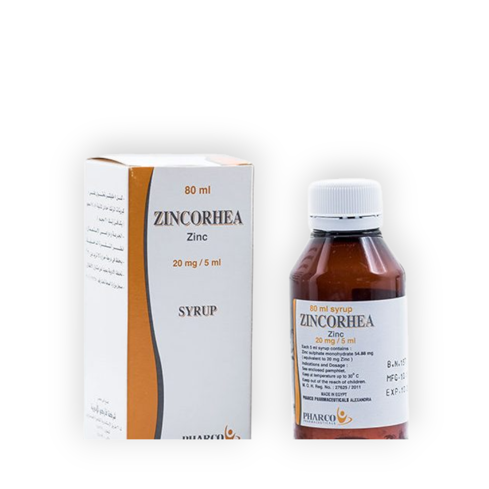 ZINCORHEA SYRUP 80 ML