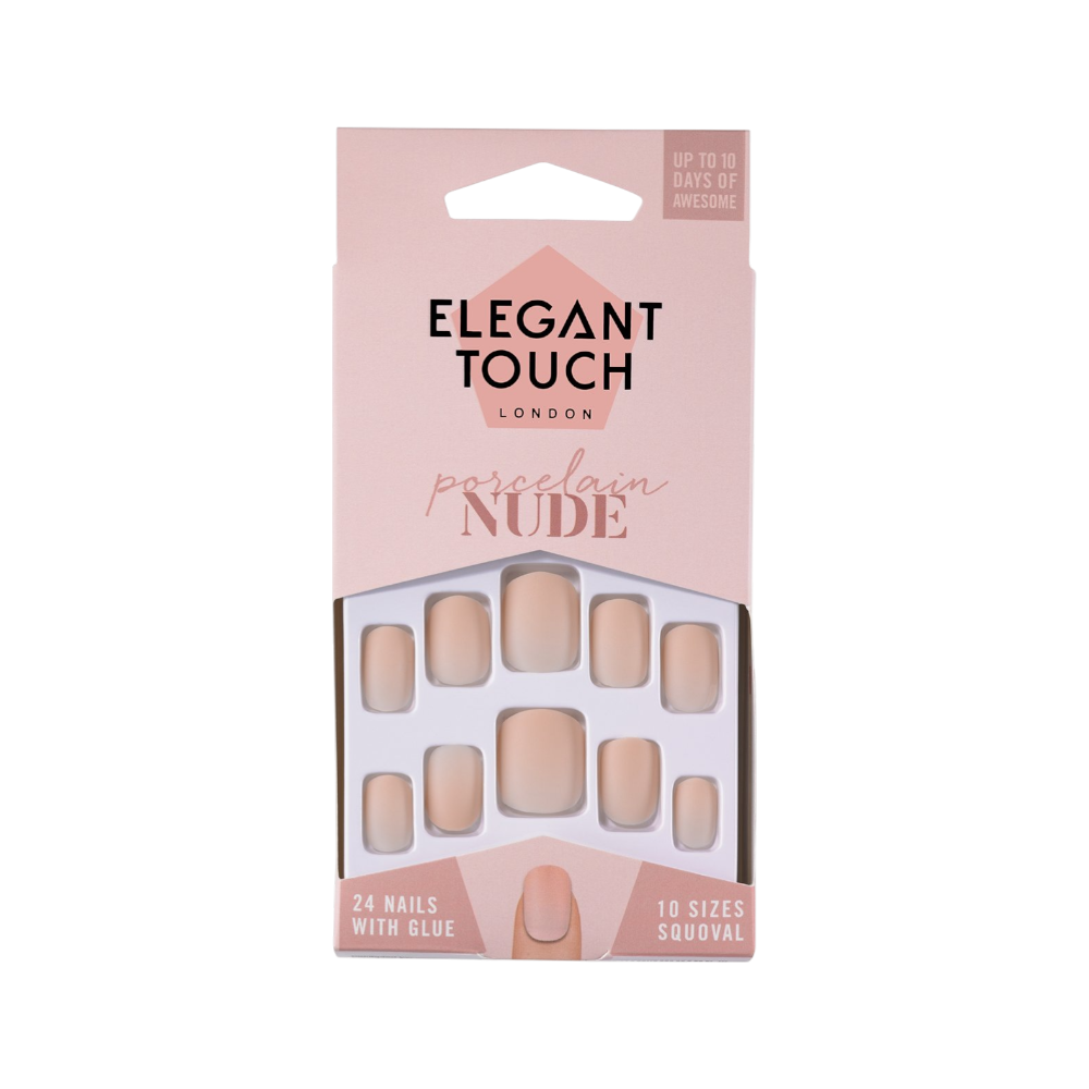 ELEGANTTOUCH 48 NAILS NUDE 4013455