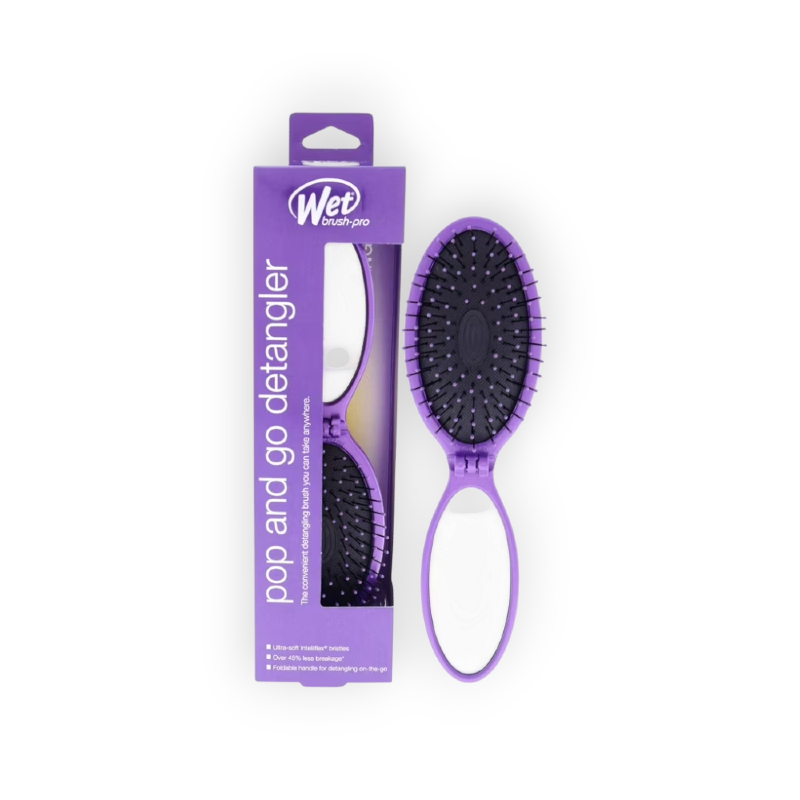 WET BRUSH PRO POP FOLD PURPLE