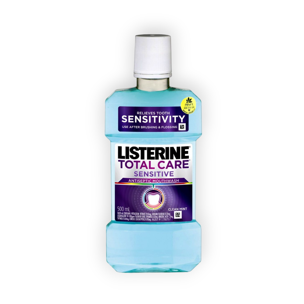 LISTERINE TOTAL CARE SENSITIVE MOUTH WASH 500 ML
