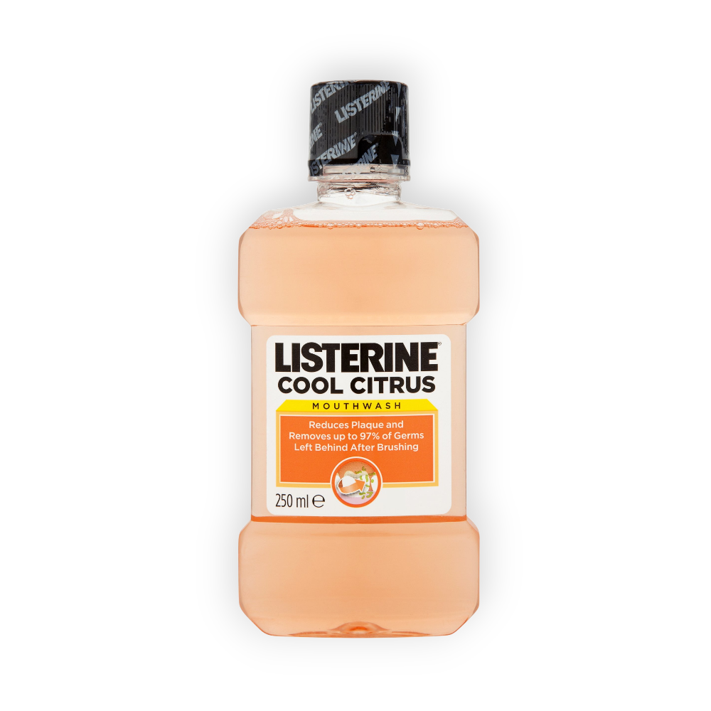 LISTERINE COOL CITRUS MOUTH WASH 250ML